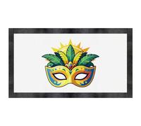 Azeeda 'Brazilian Carnival Mask' Pet Feeding Mat (PM00036894)