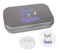 Azeeda 'Bribe Tribe' Golf Marker Set (GO00101750) | Set of 10 in a Matching Tin for Golfers, Tournaments and Gifts