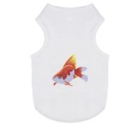 Azeeda 'Brilliant GoldFish' Pet Dog/Cat T-Shirt, L (PT00179155)