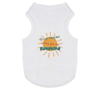 Azeeda 'Bring Your Own Sunshine' Pet Dog/Cat T-Shirt, M (PT00183058)