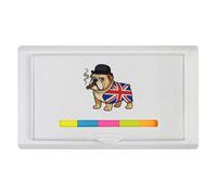 Azeeda 'British Flag Bulldog' Sticky Note Ruler Pad (ST00041925)