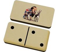 Azeeda 'British Lion Led By Donkeys' Domino Set & Box (DM00057857)