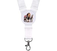 Azeeda 'British Lion Led By Donkeys' Neck Strap/Lanyard (LY00046779)