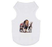 Azeeda 'British Lion Led By Donkeys' Pet Dog/Cat T-Shirt, L (PT00189759)