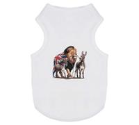 Azeeda 'British Lion Led By Donkeys' Pet Dog/Cat T-Shirt, S (PT00189757)