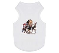 Azeeda 'British Lion Led By Donkeys' Pet Dog/Cat T-Shirt, XS (PT00189756)