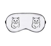 Azeeda 'British Shorthair Cat' Sleep/Travel Eye Mask (EY00032540)