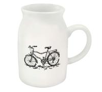 Azeeda 'Broken Bicycle' Ceramic Milk Jug - 300ml (MJ00023820)