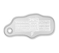 Azeeda 'Buckingham Palace' Acrylic Keyring - M (AK00015637)