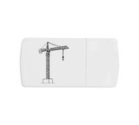 Azeeda 'Building Crane' Pill Box with Tablet Splitter (PI00037469)