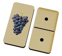Azeeda 'Bunch of Grapes' Domino Set & Box (DM00057108)