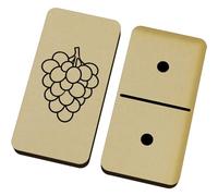 Azeeda 'Bunch of Grapes' Domino Set & Box (DM00057109)