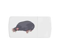 Azeeda 'Burrowing Mole' Pill Box with Tablet Splitter (PI00038284)