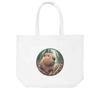 Azeeda 'Busy Beaver' Tote Shopping Bag For Life (BG00081614)