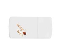 Azeeda 'Busy Bumble Bee' Pill Box with Splitter (PI00046203)