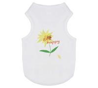 Azeeda 'Busy Buzzing Bee' Pet Dog/Cat T-Shirt, S (PT00194821)