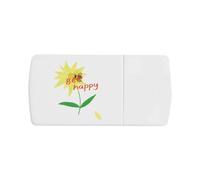Azeeda 'Busy Buzzing Bee' Pill Box with Splitter (PI00045099)