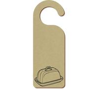 Azeeda 'Butter Dish' 200mm x 72mm Door Hanger/Sign (DH00054377)
