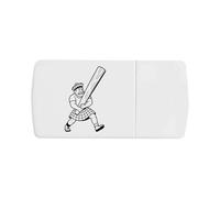 Azeeda 'Caber Throwing Highland Games' Pill Box with Tablet Splitter (PI00035928)
