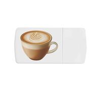 Azeeda 'Caffè Latte with Foam Art' Pill Box with Tablet Splitter (PI00042015)