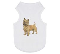 Azeeda 'Cairn Terrier Standing' Pet Dog/Cat T-Shirt, S (PT00155861)