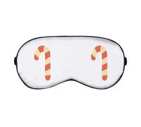 Azeeda 'Candy Cane' Sleep/Travel Eye Mask (EY00031154)