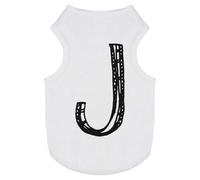 Azeeda 'Capital J' Pet Dog/Cat T-Shirt, XS (PT00058076)