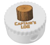 Azeeda 'Captains Log' Compact Pencil Sharpener (PS00050788)