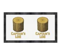 Azeeda 'Captains Log' Pet Feeding Mat (PM00032923)