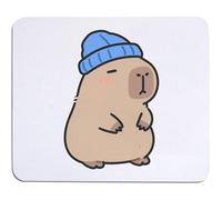Azeeda 'Capybara with Beanie' Mouse Mat/Desk Pad (MO00046068)