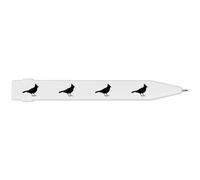 Azeeda 'Cardinal Bird Silhouette' Flat Magnetic Pen (MP00034562)