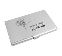 Azeeda 'Carpe Diem: Seize The Day' Business Card Holder/Credit Card Wallet (CH00046447)