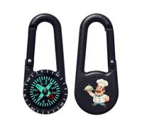 Azeeda 'Cartoon Chef' Compass Keyring (KC00043183)