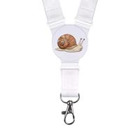 Azeeda 'Cartoon Garden Snail' Neck Strap/Lanyard (LY00043618)