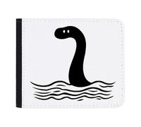 Azeeda 'Cartoon Loch Ness Monster' Wallet (WL00027473)