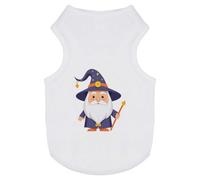 Azeeda 'Cartoon Wizard' Pet Dog/Cat T-Shirt, L (PT00178223)