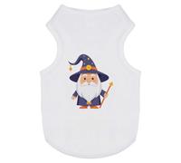 Azeeda 'Cartoon Wizard' Pet Dog/Cat T-Shirt, S (PT00178221)
