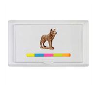 Azeeda 'Carved Wolf' Sticky Note Ruler Pad (ST00046605)