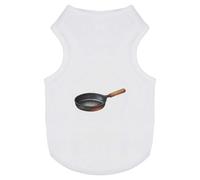 Azeeda 'Cast Iron Frying Pan' Pet Dog/Cat T-Shirt, L (PT00191139)