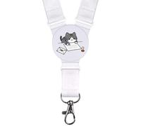 Azeeda 'Cat Writing Letter' Neck Strap/Lanyard (LY00044583)