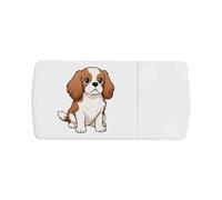 Azeeda 'Cavalier King Charles Spaniel Puppy' Pill Box with Tablet Splitter (PI00041039)