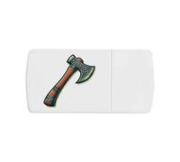 Azeeda 'Celtic Axe' Pill Box with Tablet Splitter (PI00040213)