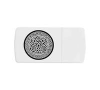 Azeeda 'Celtic Circle' Pill Box with Tablet Splitter (PI00039134)