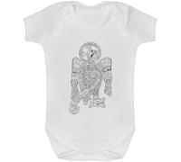 Azeeda 'Celtic Eagle' Baby Grow - White, 6-12m (GR00140437)