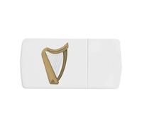 Azeeda 'Celtic Harp' Pill Box with Tablet Splitter (PI00042555)