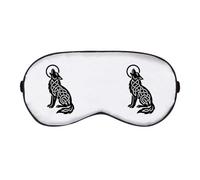Azeeda 'Celtic Howling Wolf' Sleep/Travel Eye Mask (EY00031163)