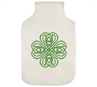 Azeeda 'Celtic Shamrock' Hot Water Bottle Cover (HW00010570)