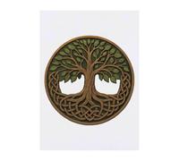 Azeeda 'Celtic Tree of Life' Temporary Tattoo - A6 (TO00088299)