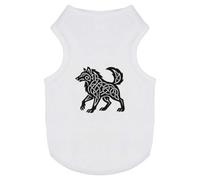 Azeeda 'Celtic Wolf' Pet Dog/Cat T-Shirt, S (PT00159145)