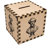 Azeeda 'Charles Dickens Bust' Money Box/Piggy Bank (MB00112108)